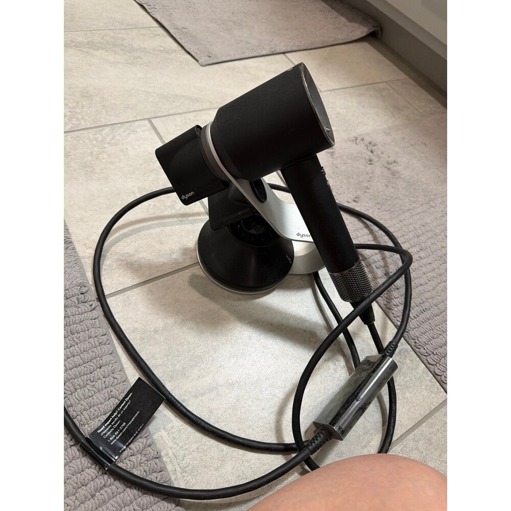 Dyson Hair Dryer with stand and accessories